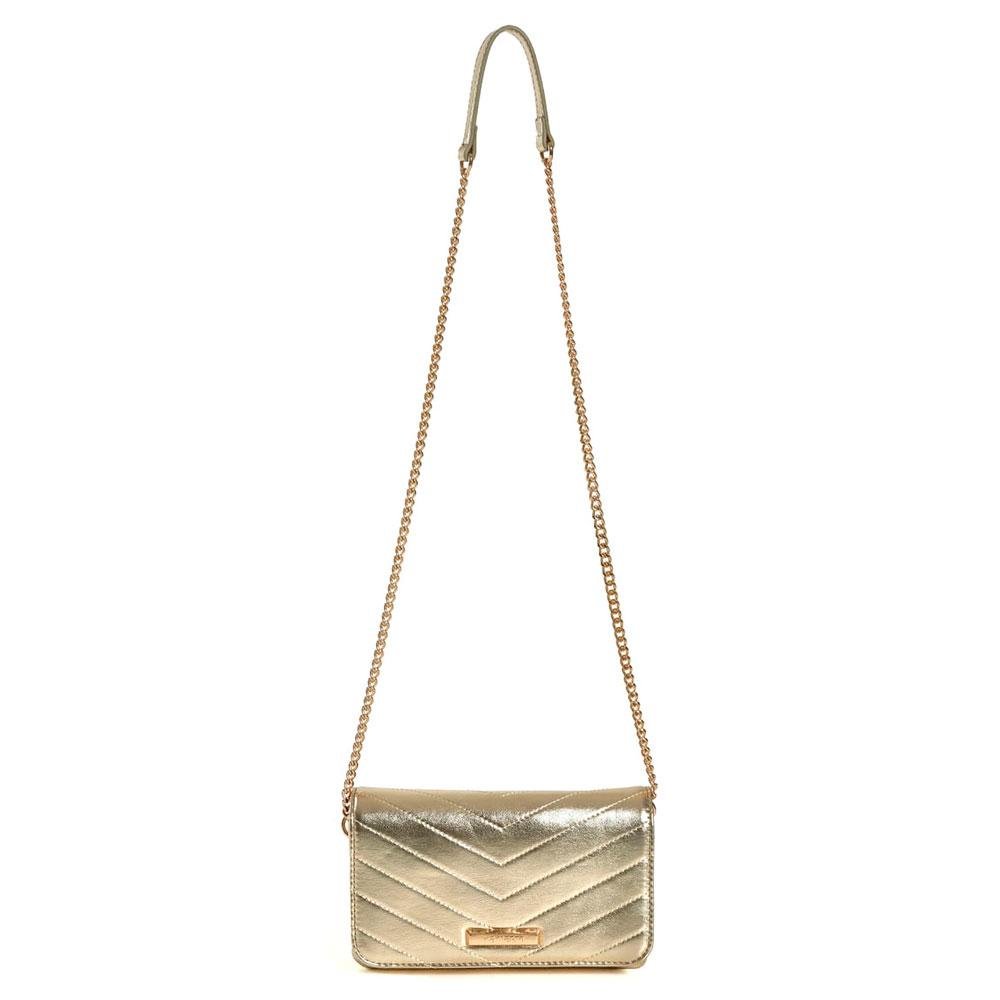 Bolsa Crossbody Feminina Via Marte Dourado 3