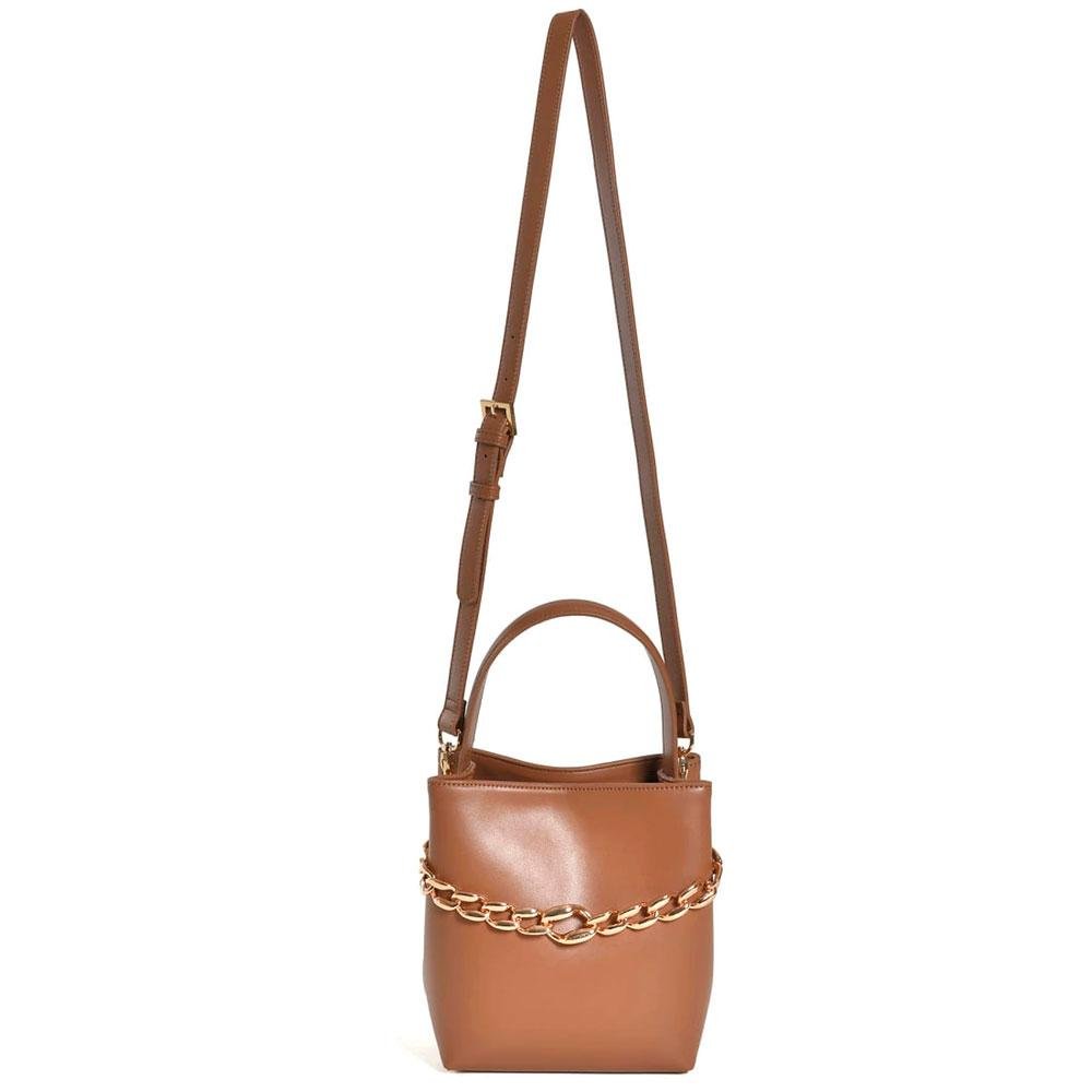 Bolsa de Mão Feminina Via Marte Marrom 3