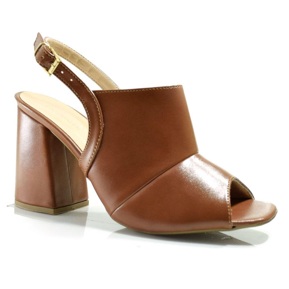 Sandália de Salto Bloco Feminina Cazzualen 488.3513