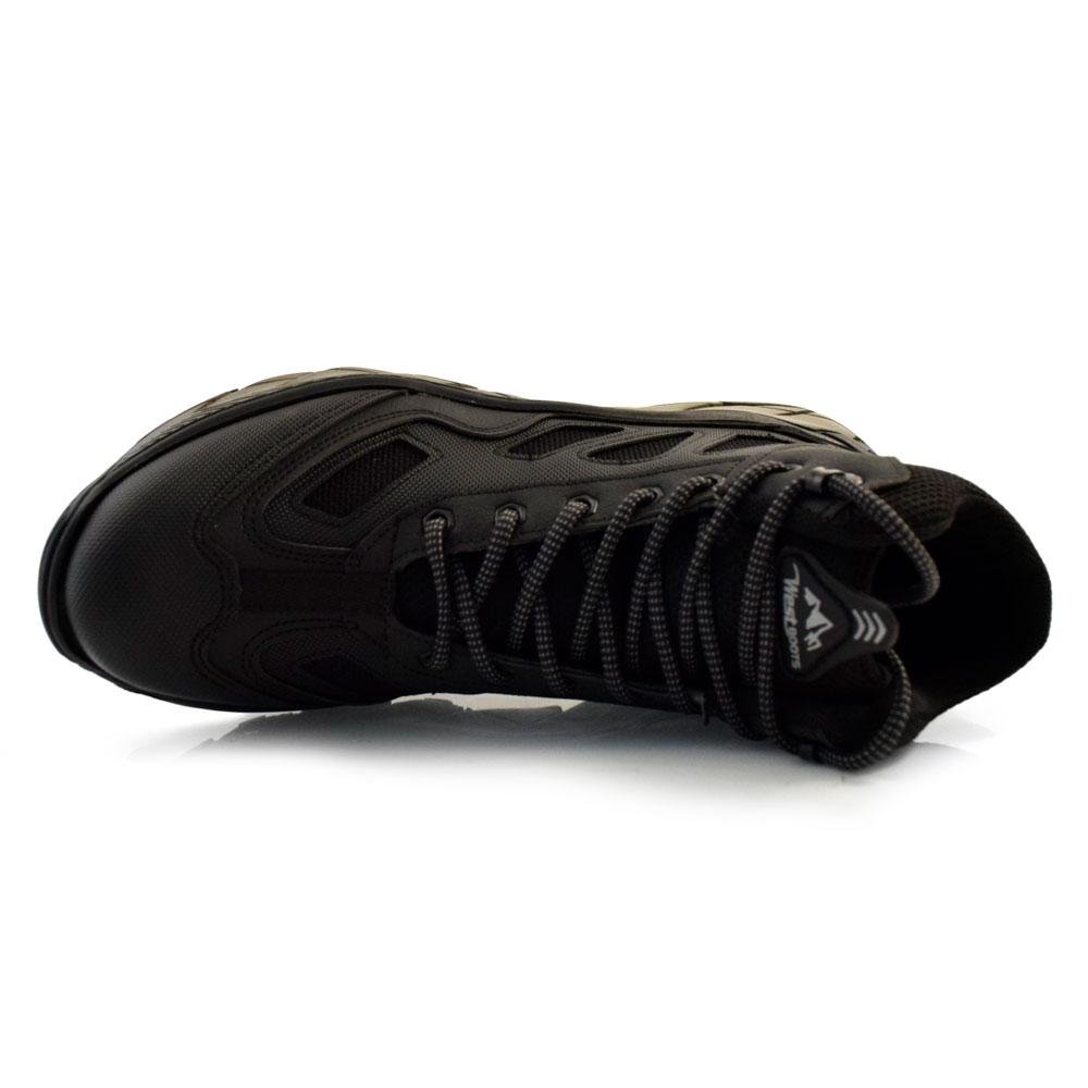 Coturno Adventure Masculino West Line  191 Preto 7