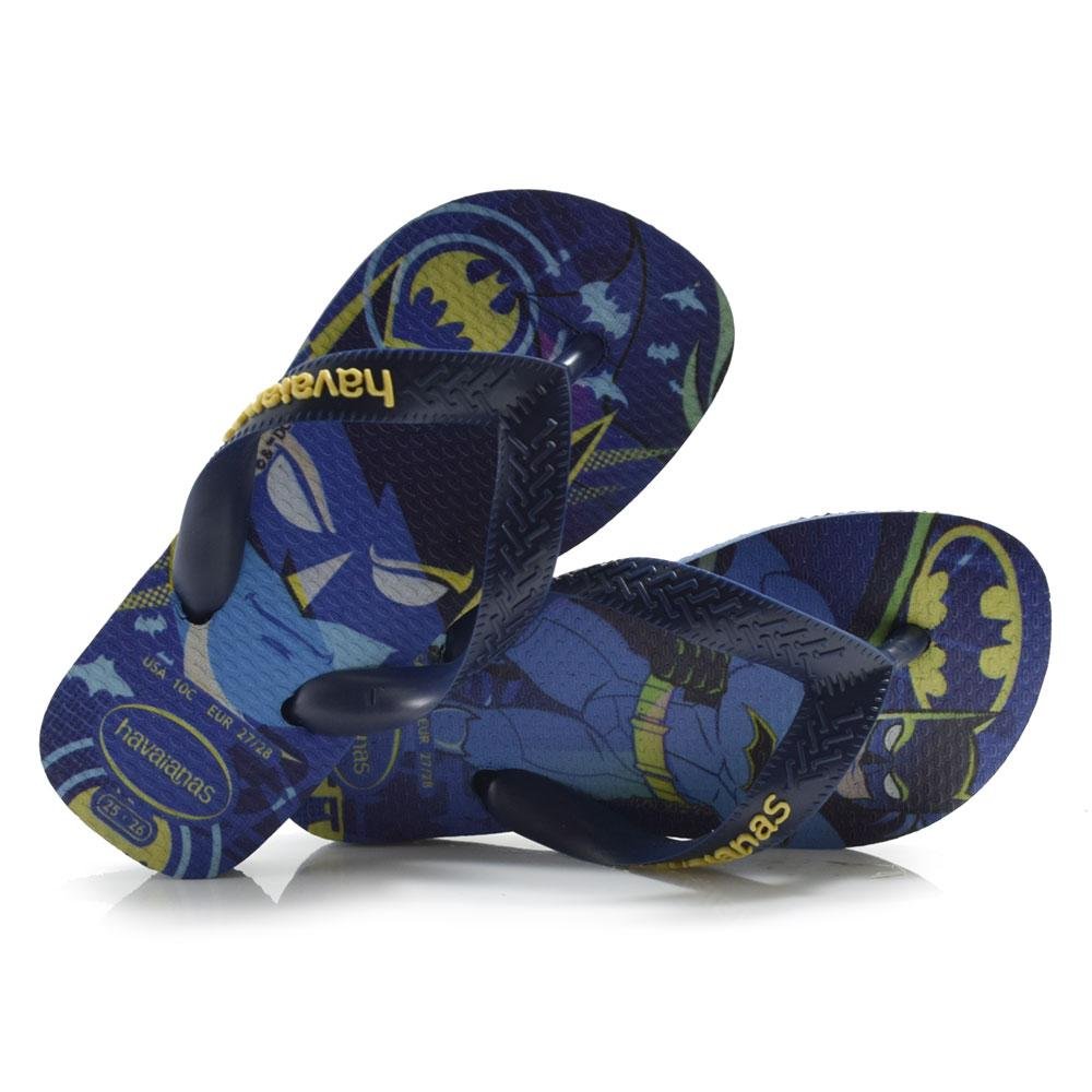 Chinelo Infantil Havaianas Top Warner Azul