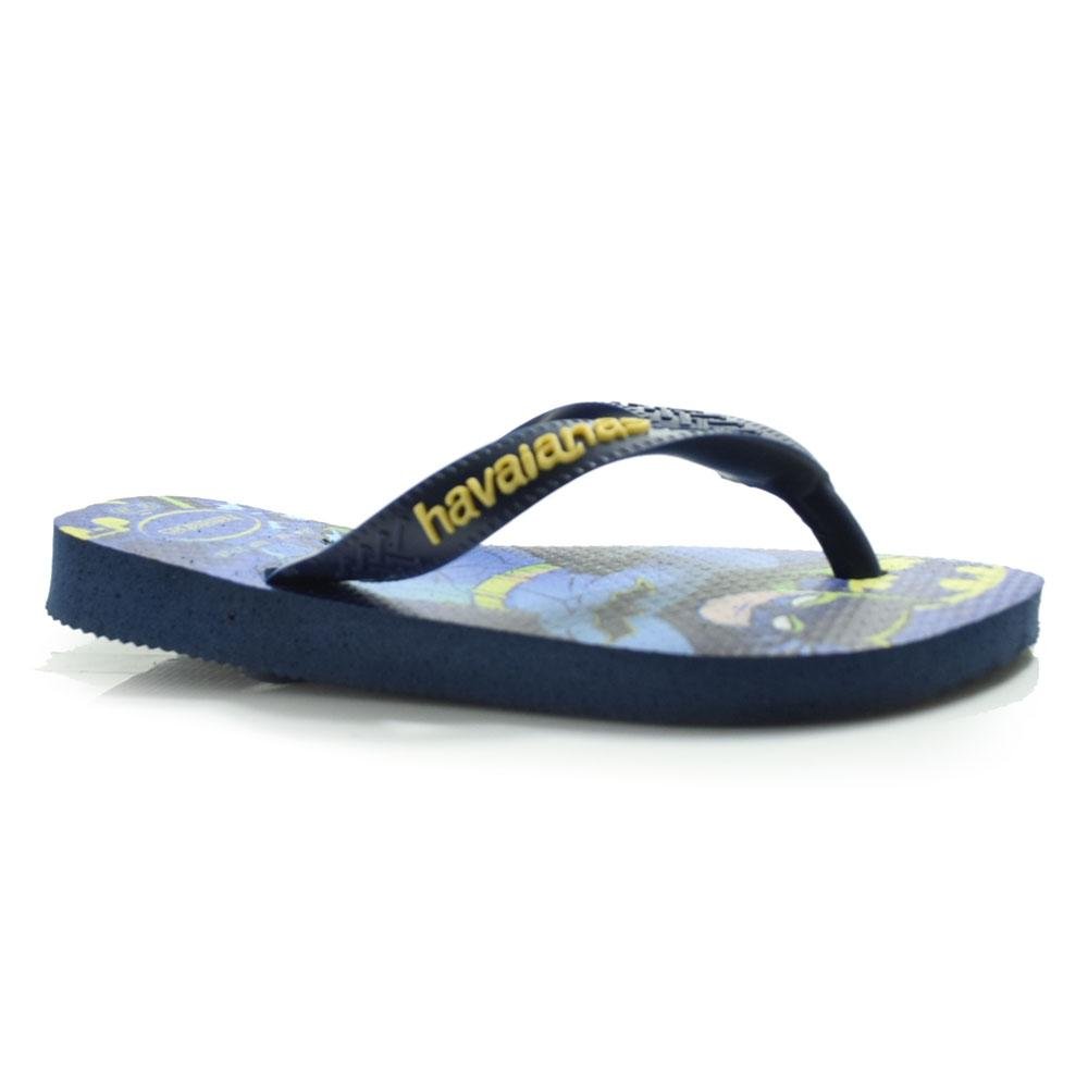 Chinelo Infantil Havaianas Top Warner Azul Azul 2