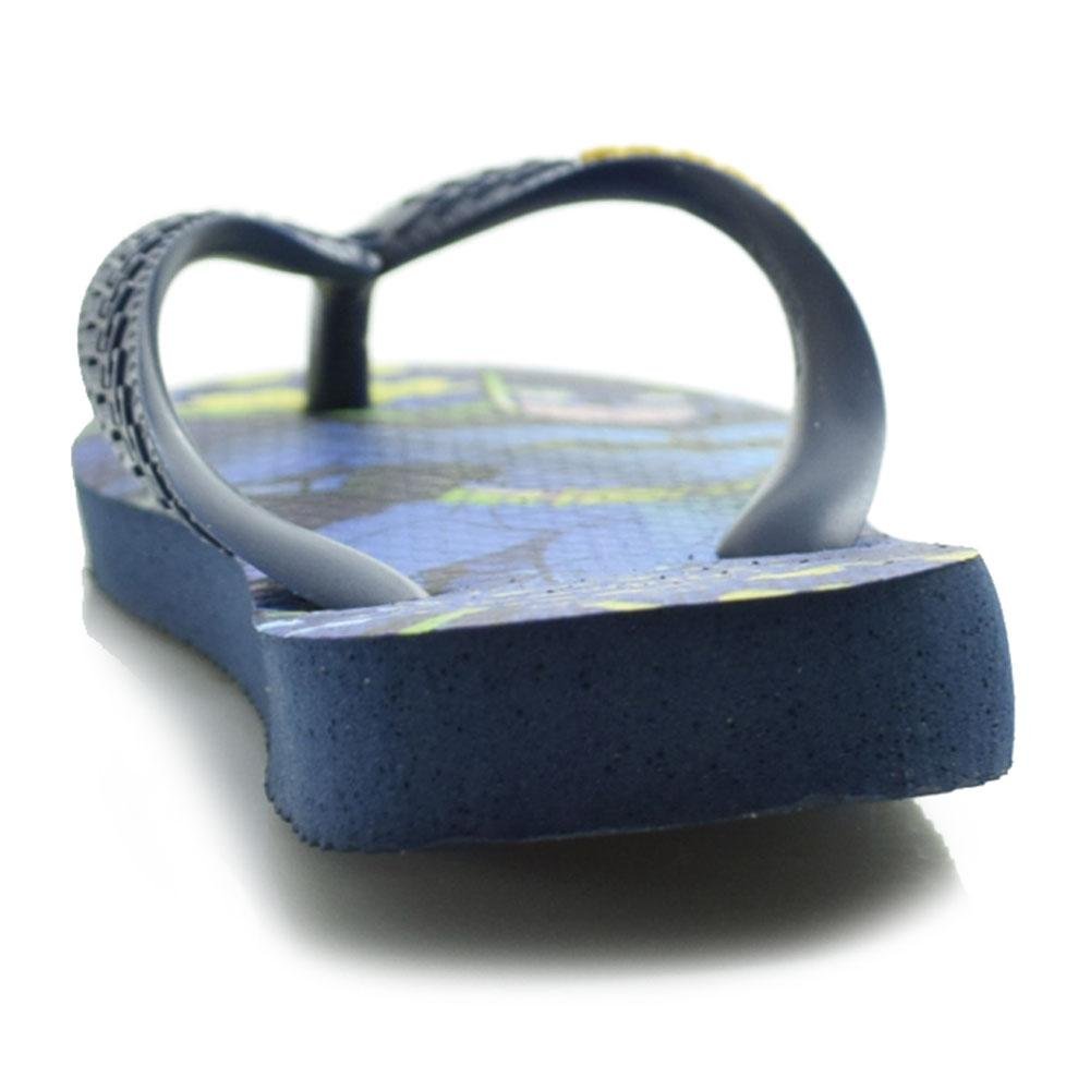 Chinelo Infantil Havaianas Top Warner Azul Azul 4