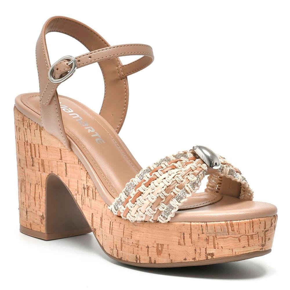 Sandália Plataforma Feminina Via Marte