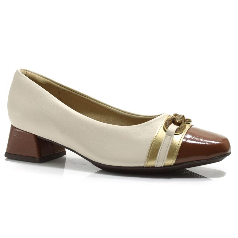 Scarpin de Salto Bloco Feminino Piccadilly 160099