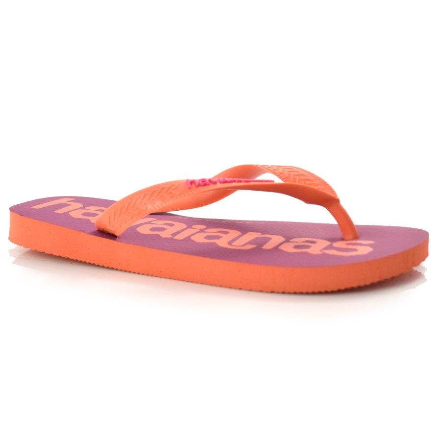 Chinelo Havaianas Top Logomania II 4145741 Laranja 2