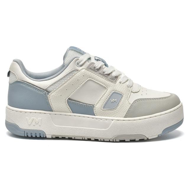 Tênis Feminino Via Marte Branco/Azul/Cinza 2