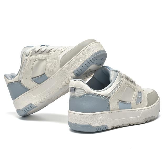 Tênis Feminino Via Marte Branco/Azul/Cinza 3