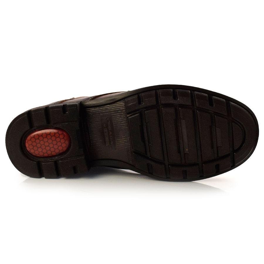 Coturno Masculino de Couro Pegada 181305 Marrom 7