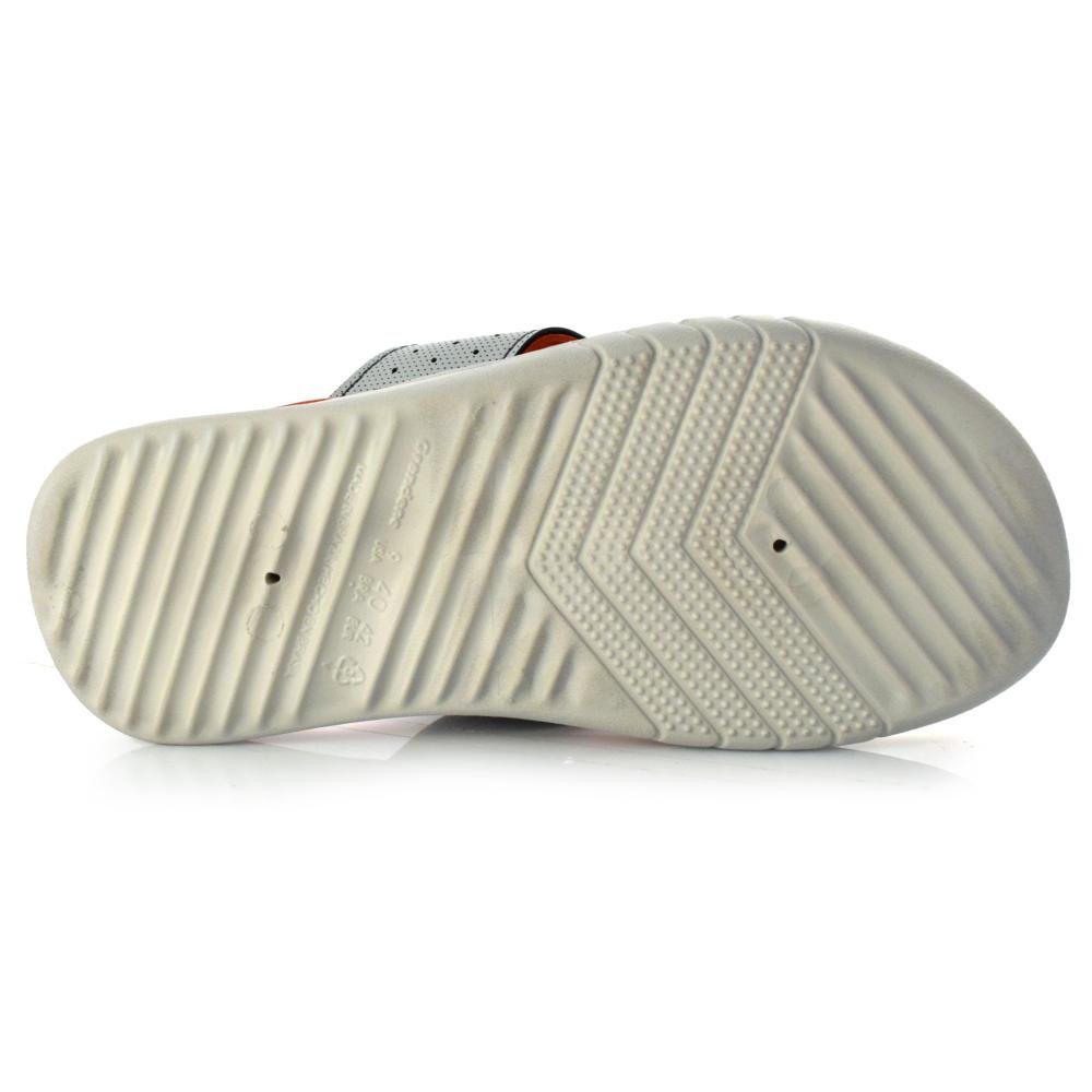 Chinelo Masculino Cartago Sevilha 11333 Azul/Branco/Laranja 5