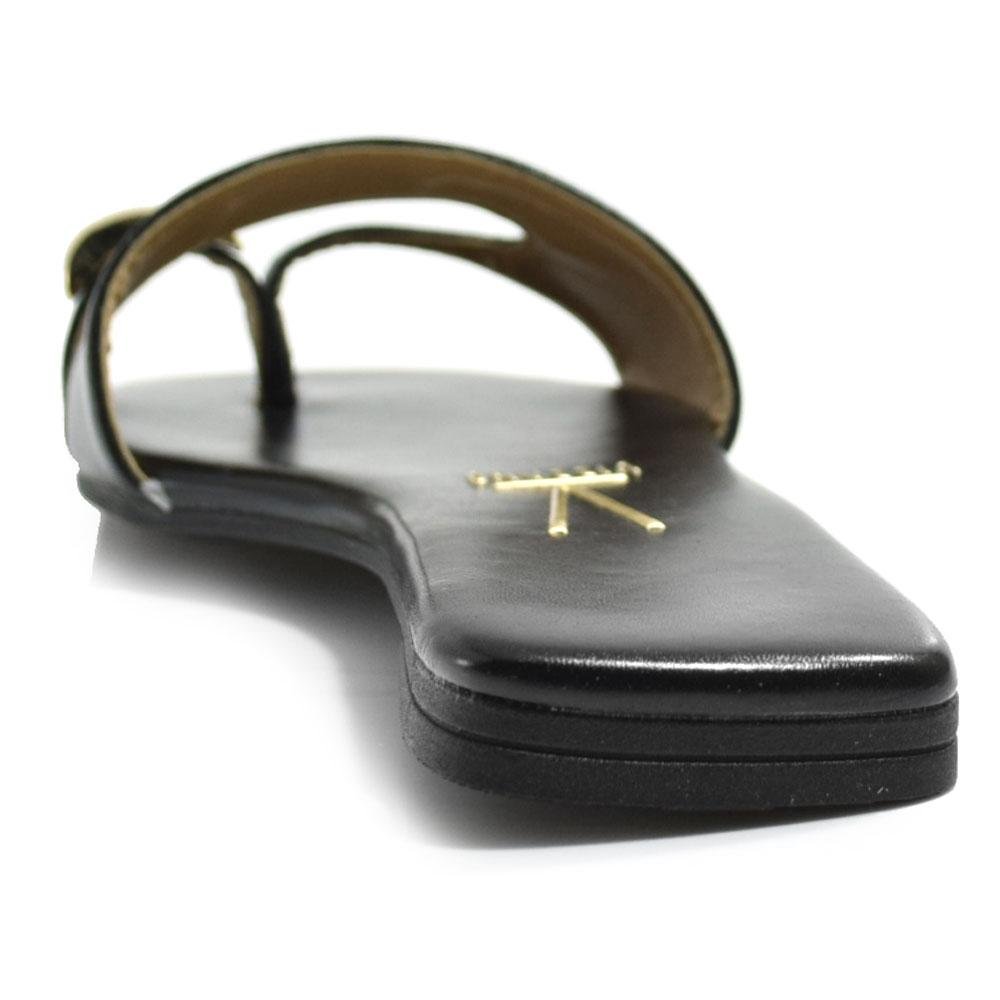 Sandália Rasteira Feminina Vizzano Preto 4