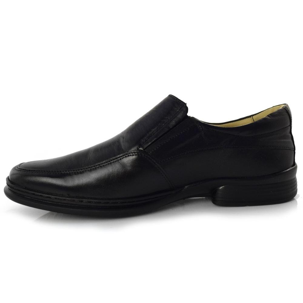 Sapato Social Masculino de Couro Rafarillo Soft 9216 Preto 5