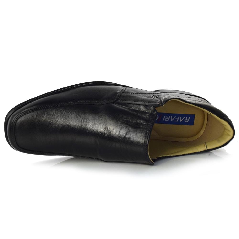 Sapato Social Masculino de Couro Rafarillo Soft 9216 Preto 6