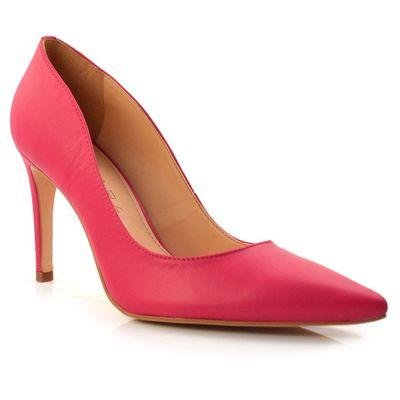 Scarpin Feminino de Couro e Salto Alto Suzzara 48501