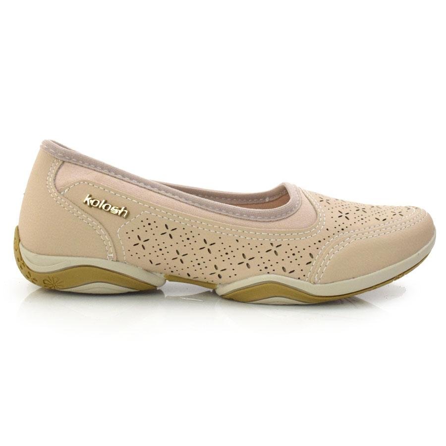 Tênis Feminino Kolosh C2743 Creme 3