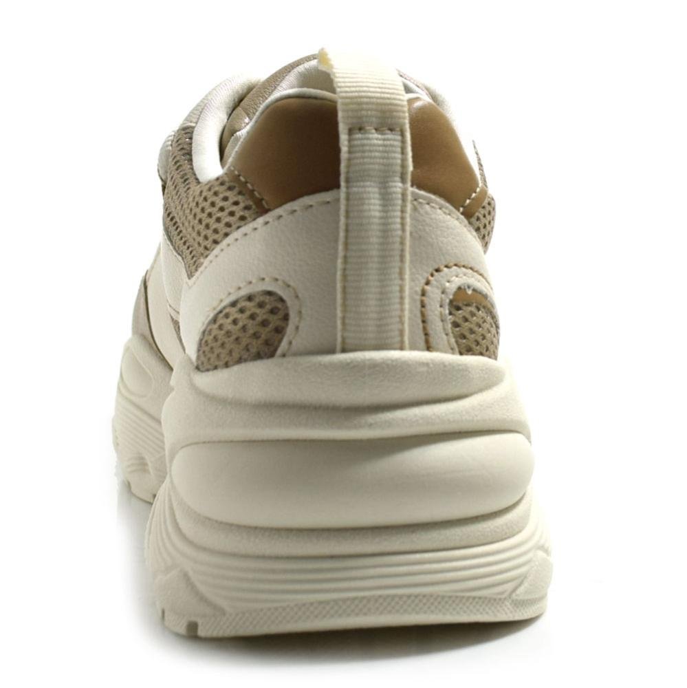 Tênis Casual Feminino Ramarim Bege 4