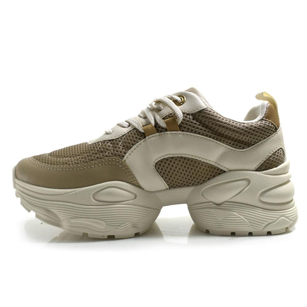 Tênis Casual Feminino Ramarim Bege 5