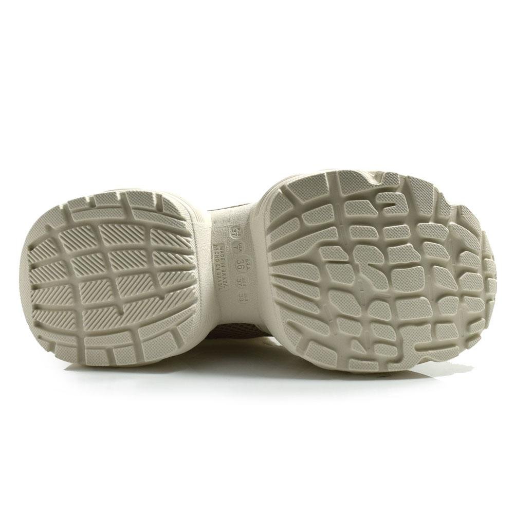 Tênis Casual Feminino Ramarim Bege 7