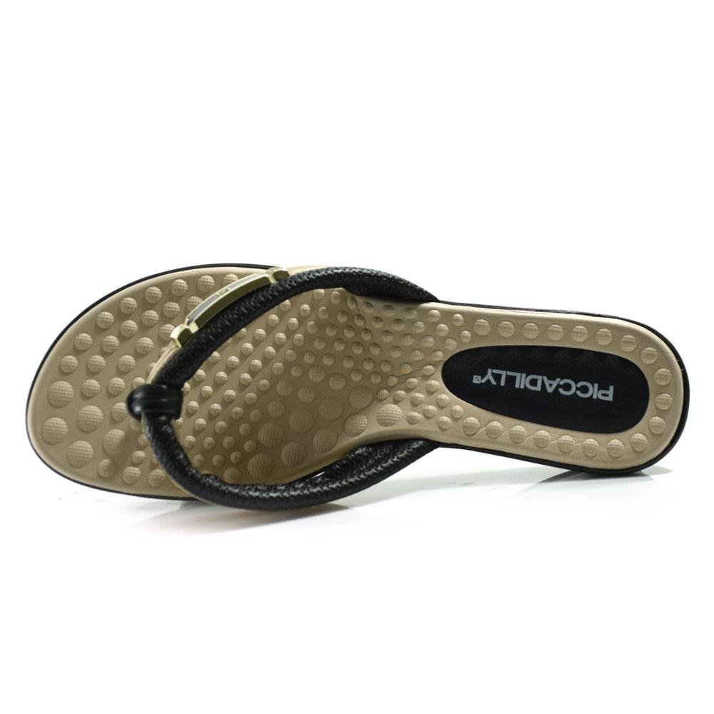 Chinelo Feminino Piccadilly Preto 6