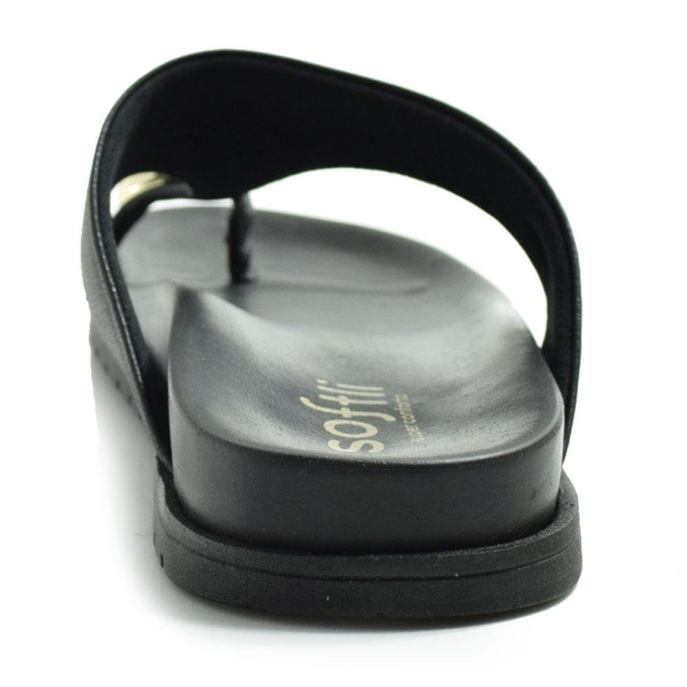 Sandália Papete Feminina Softli Preto 4