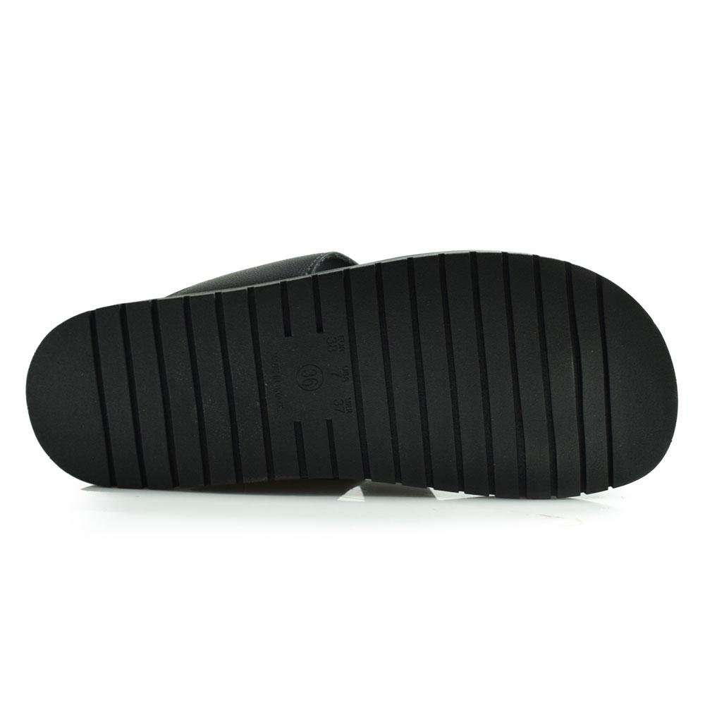 Sandália Papete Feminina Softli Preto 7