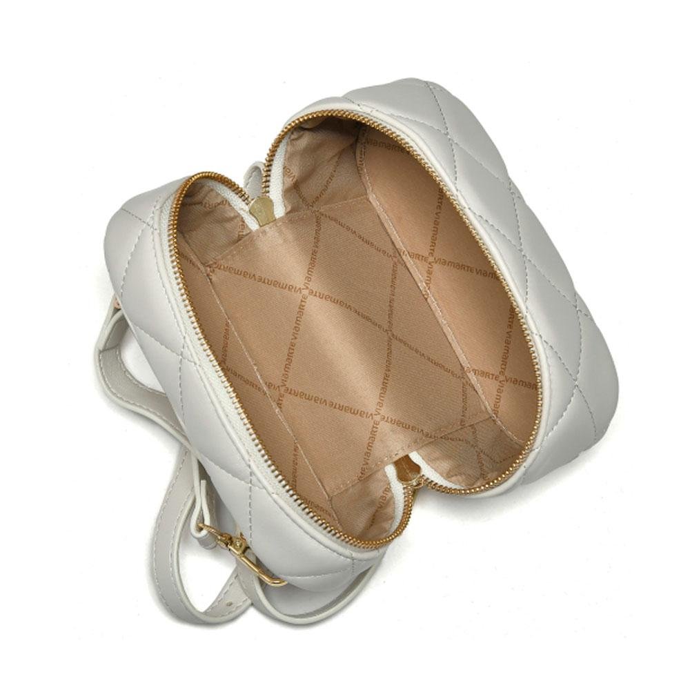 Bolsa Handbag Feminina Via Marte Branco 4