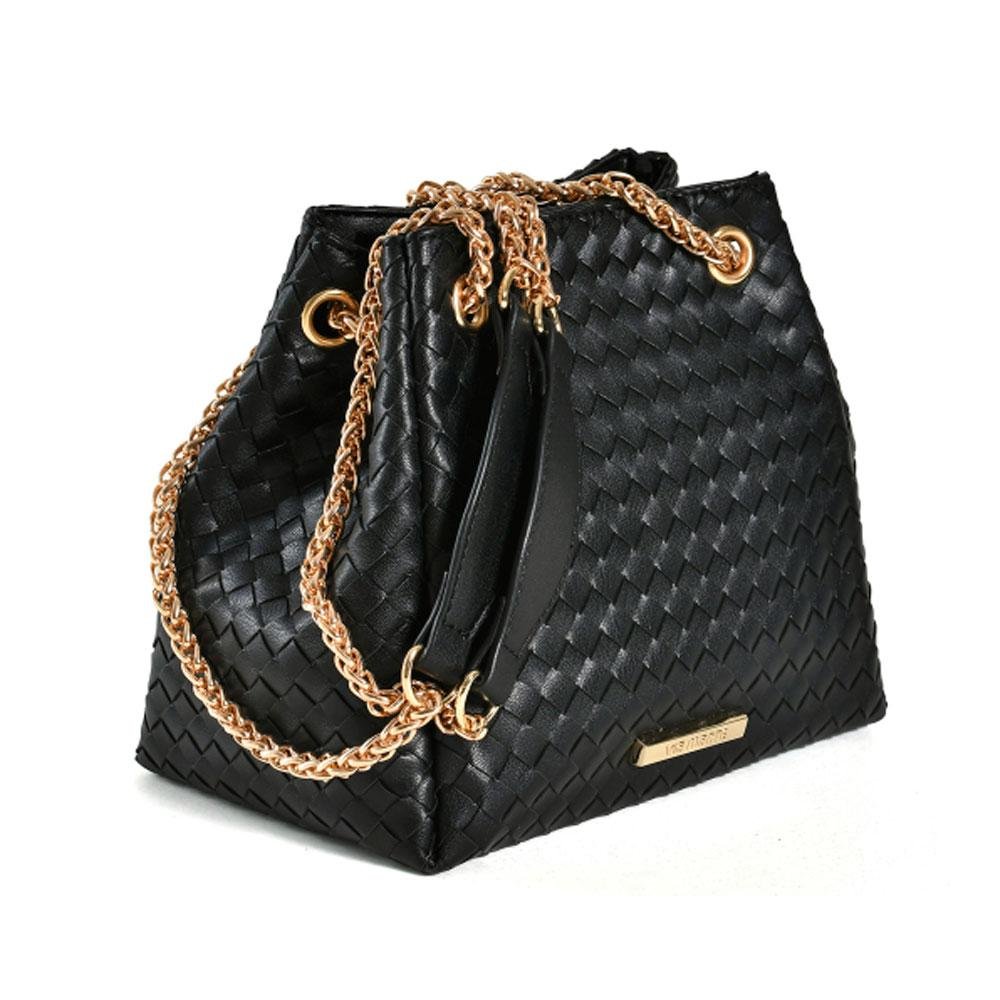 Bolsa de Mão Feminina Via Marte Preto 2