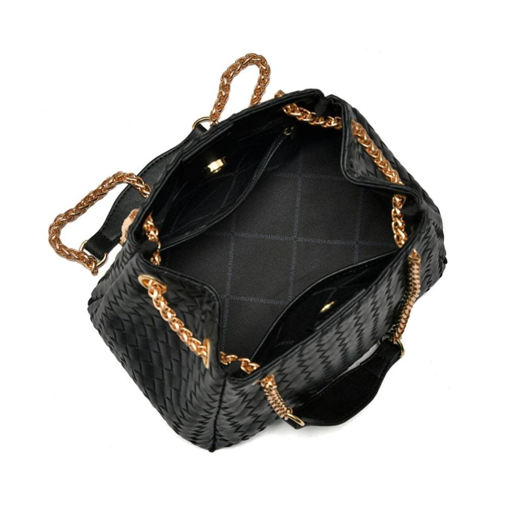 Bolsa de Mão Feminina Via Marte Preto 4