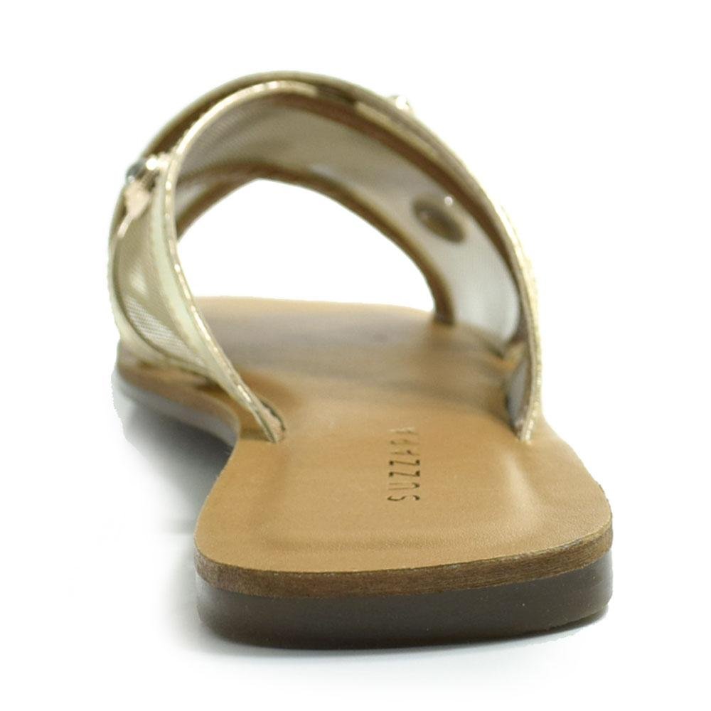 Rasteira Feminina Suzzara Dourado 4