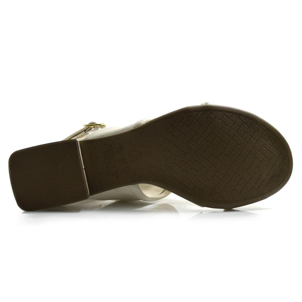 Sandália Rasteira Feminina Suzzara 20179-8962 Branco 6