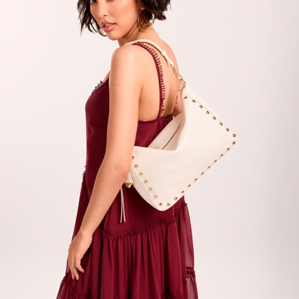 Shoulder Bag Feminina Via Marte Off White 4