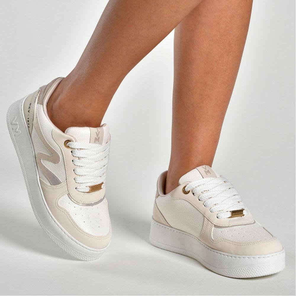 Tênis Casual Feminino Via Marte Branco 4