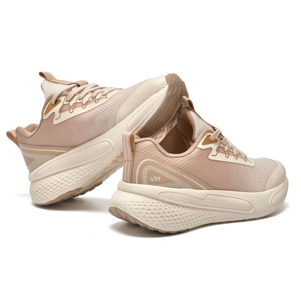 Tênis Casual Feminino Via Marte Bege 2