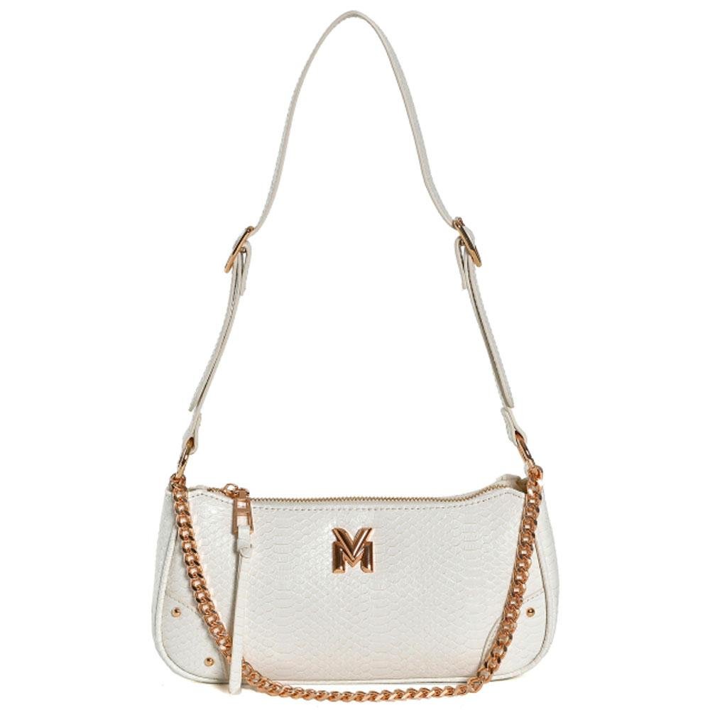 Shoulder Bag Feminina Via Marte Branco 3
