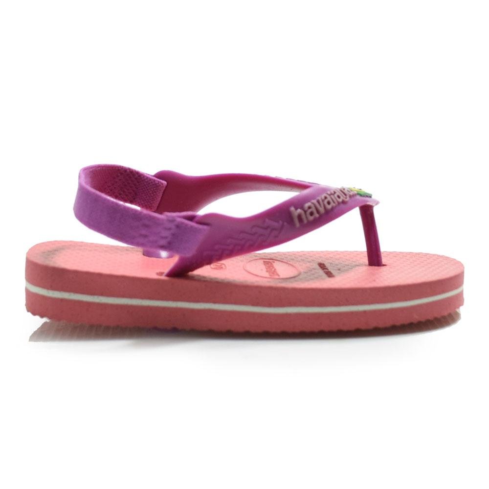 Chinelo Baby Havaianas Brasil 4140577 Rosa 3