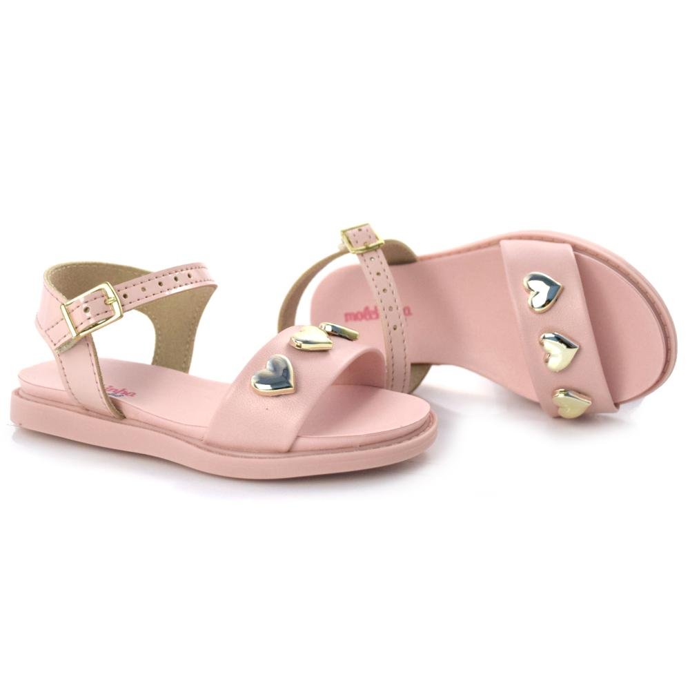 Sandália Infantil Molekinha 2714.208.14187 Rosa 2