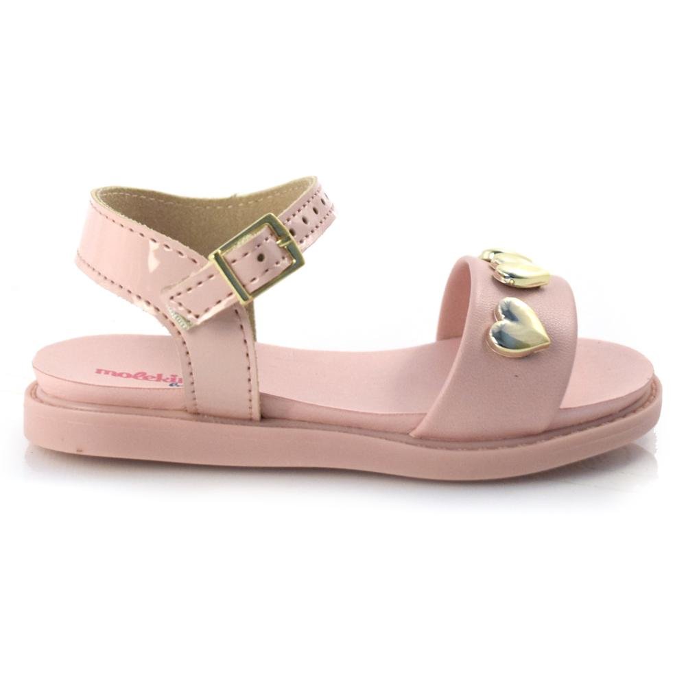 Sandália Infantil Molekinha 2714.208.14187 Rosa 3