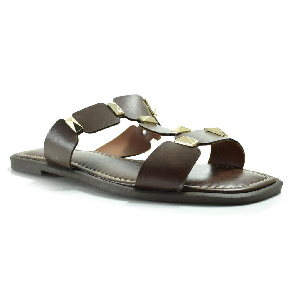 Sandália Rasteira Feminina Lacolly