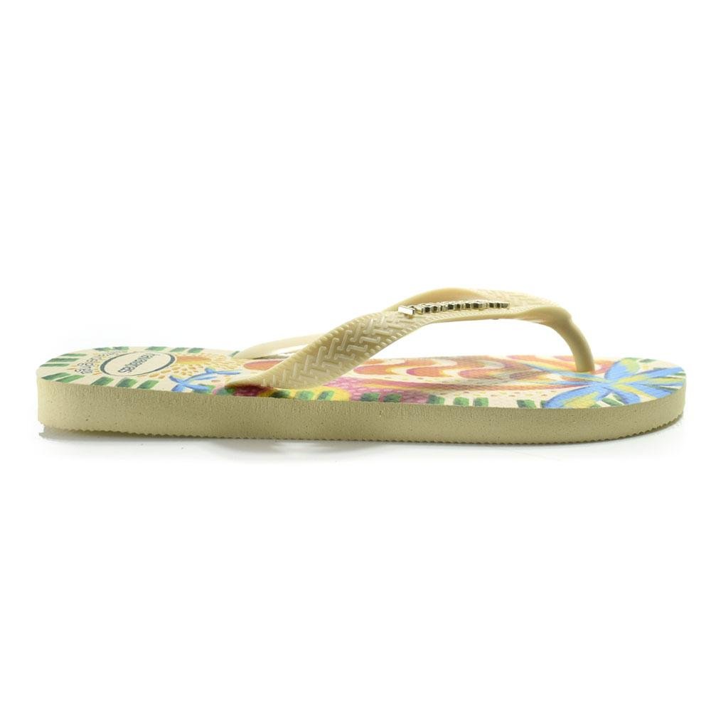 Chinelo Feminino Top Ginga Havaianas Creme 3