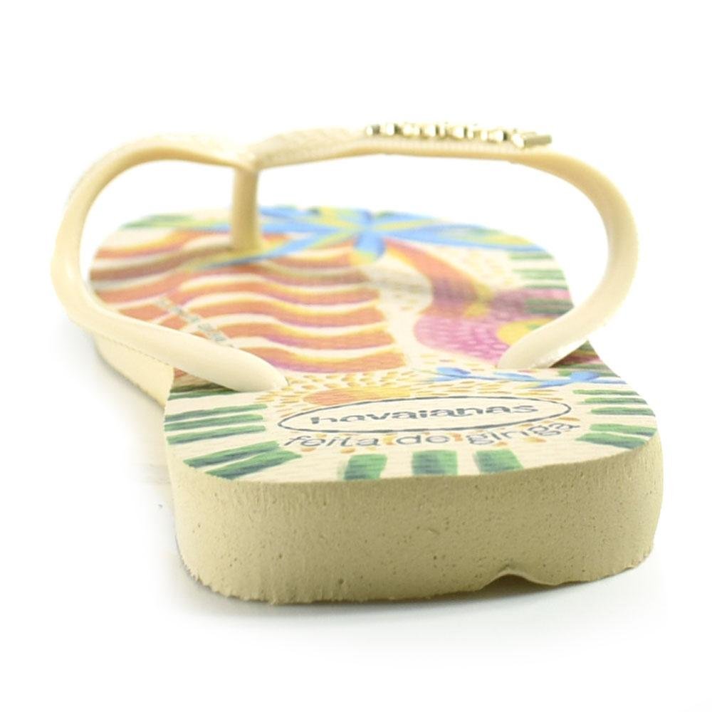 Chinelo Feminino Top Ginga Havaianas Creme 4