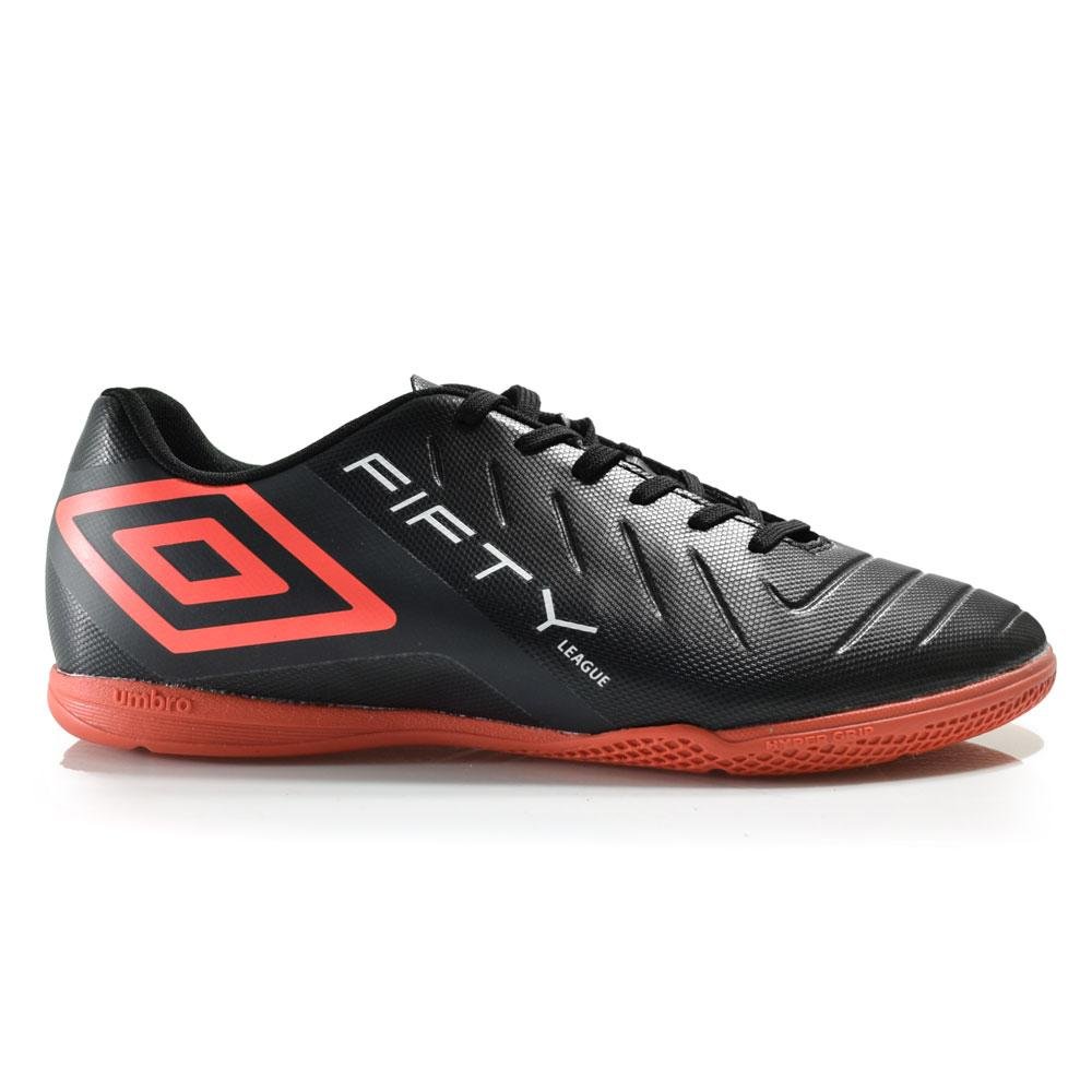 Chuteira Futsal Adulto Umbro Fifty Preto 3
