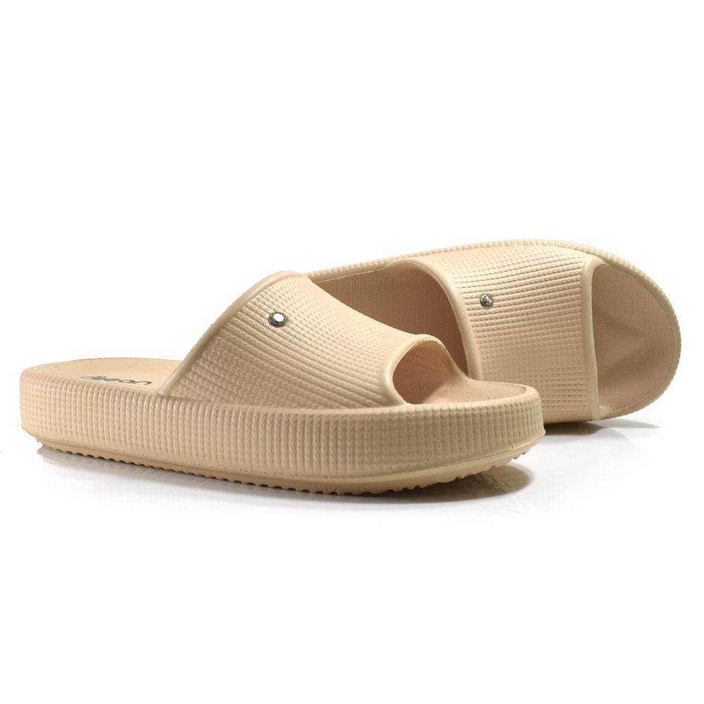 Chinelo Slide Nuvem Dijean Bege 2