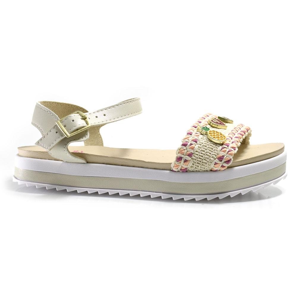 Papete Infantil Molekinha do 26 ao 34 Off White 3