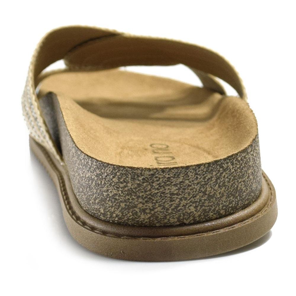 Papete Feminina Beira Rio Bege 4