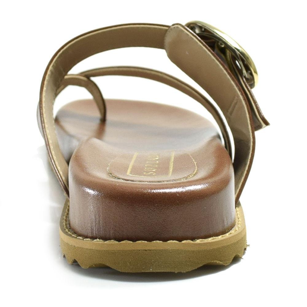 Papete Feminina Suzzara Marrom 4