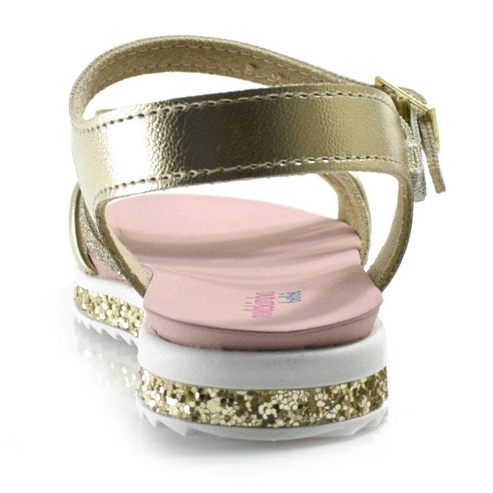 Sandália Infantil Molekinha do 17 ao 25 Dourado 4