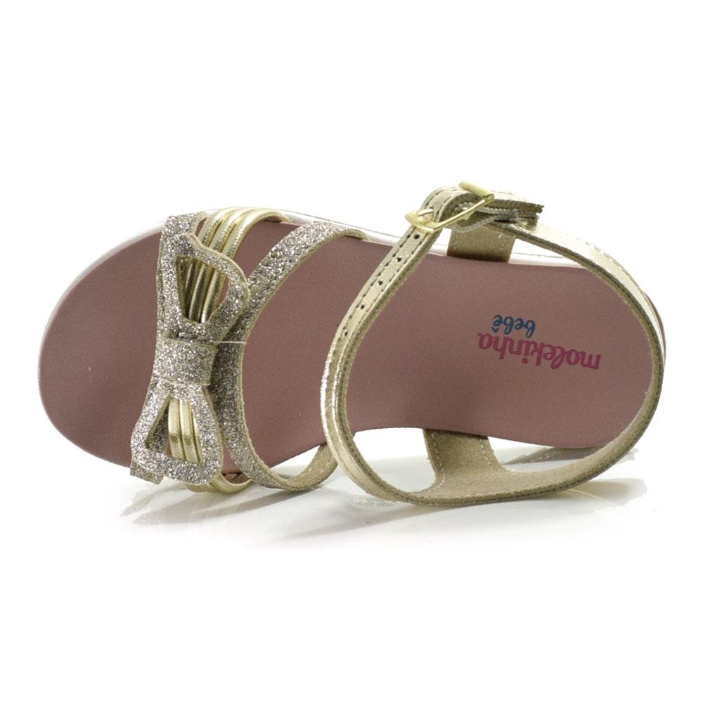 Sandália Infantil Molekinha do 17 ao 25 Dourado 6