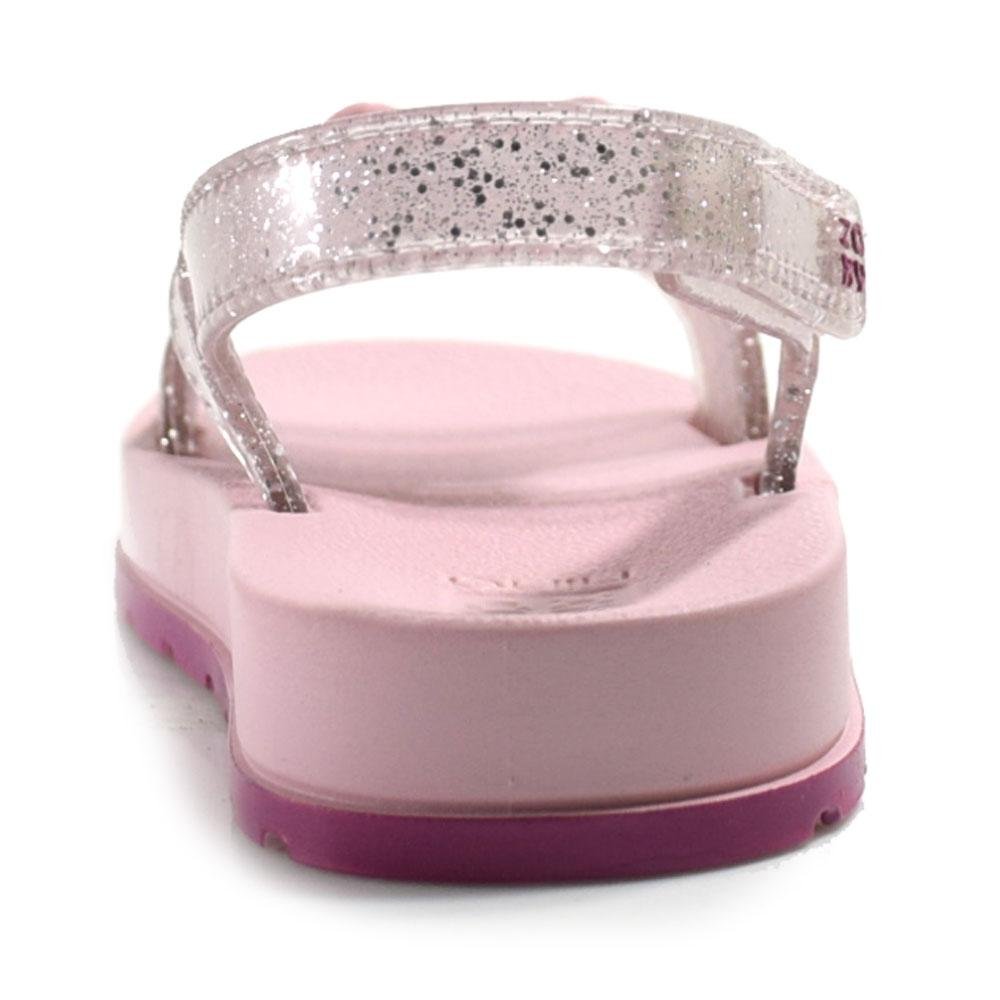 Sandália Papete Infantil Feminina Zaxy Cherry Rosa 4