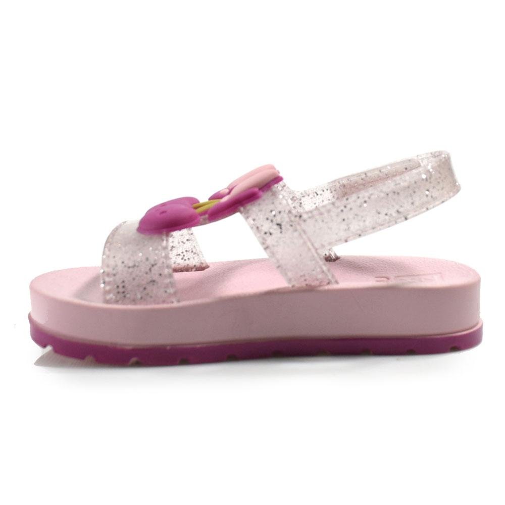 Sandália Papete Infantil Feminina Zaxy Cherry Rosa 5