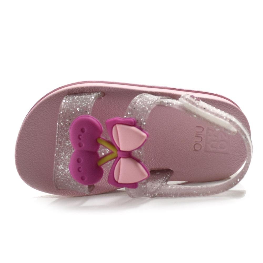 Sandália Papete Infantil Feminina Zaxy Cherry Rosa 6